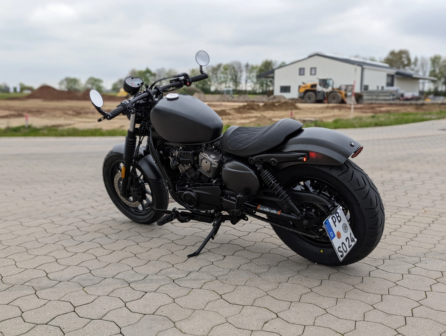 Hyosung GV125i Bobber Umbau 1 von Bike Tech Lohmann