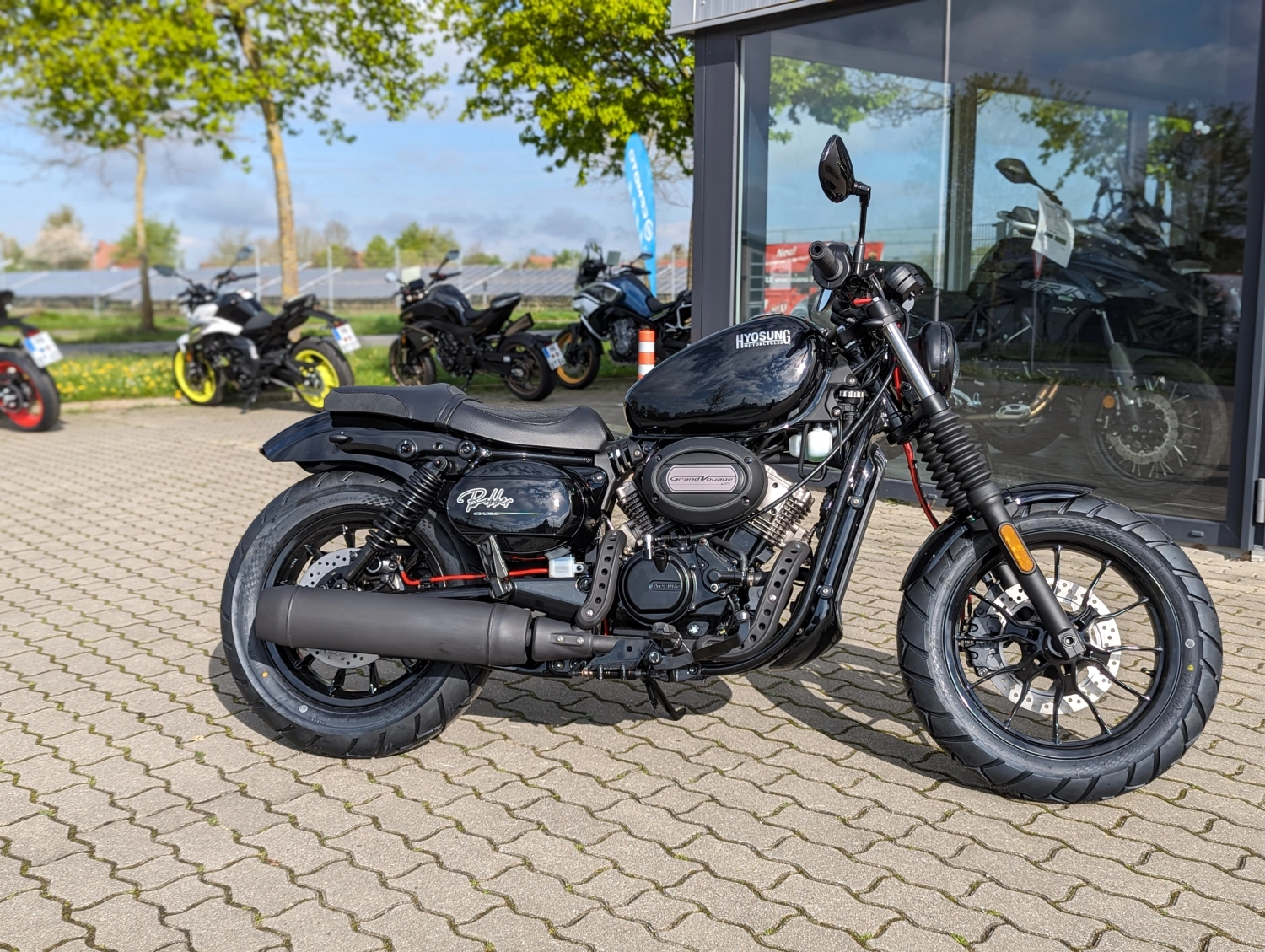 Hyosung GV125i Bobber Umbau 2 von Bike Tech Lohmann