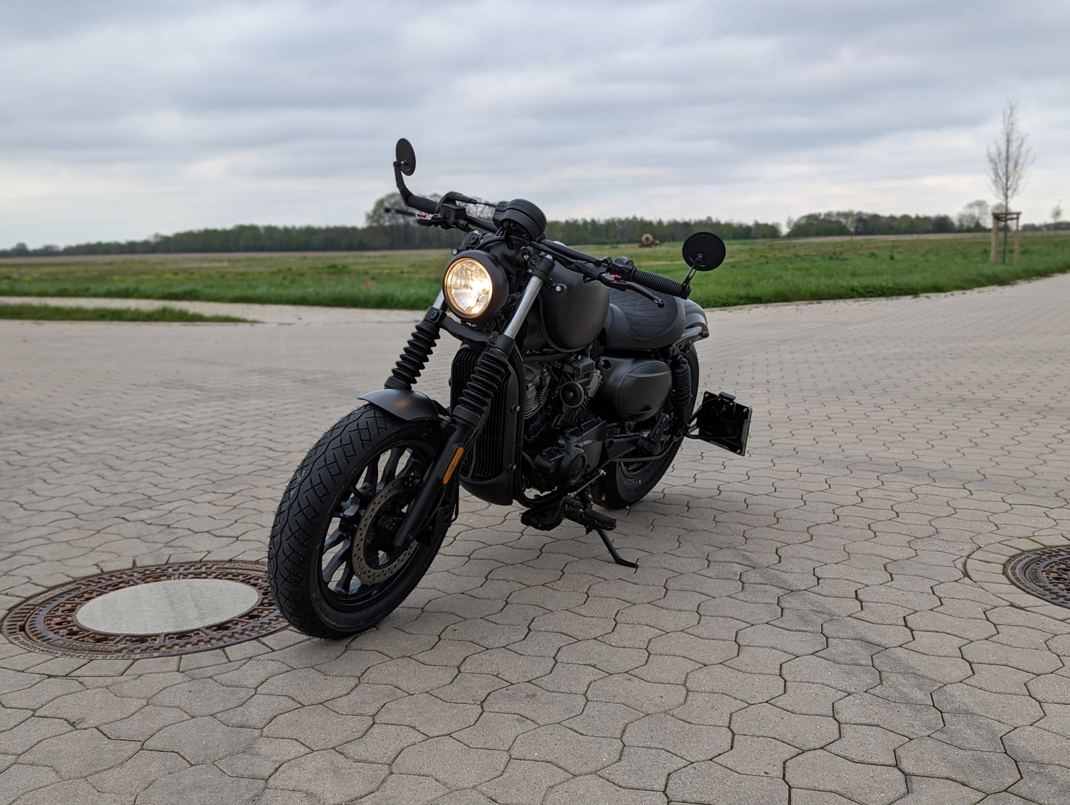 Hyosung GV125i Bobber Umbau 1 von Bike Tech Lohmann