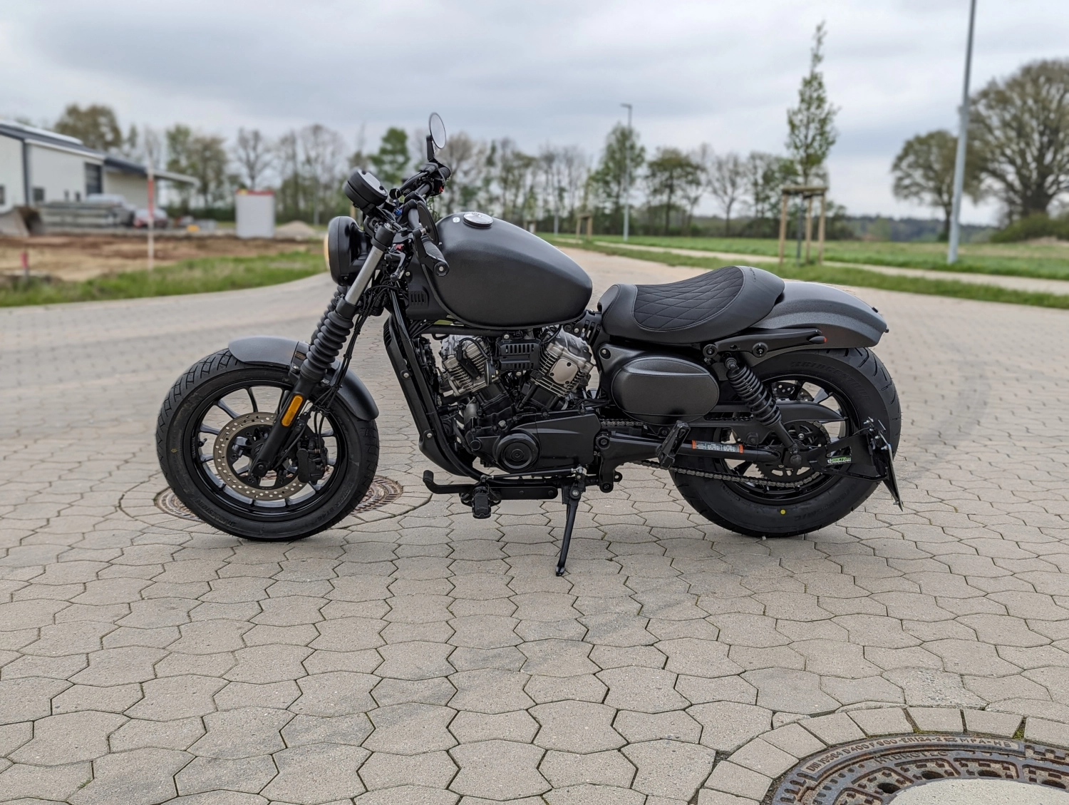 Hyosung GV125i Bobber Umbau 1 von Bike Tech Lohmann