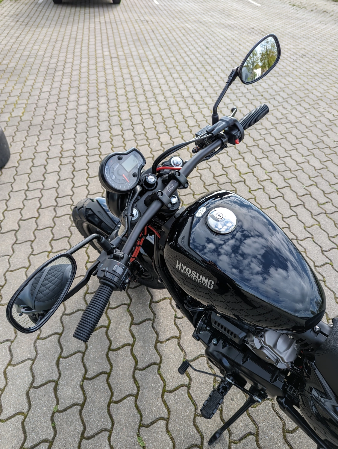 Hyosung GV125i Bobber Umbau 2 von Bike Tech Lohmann