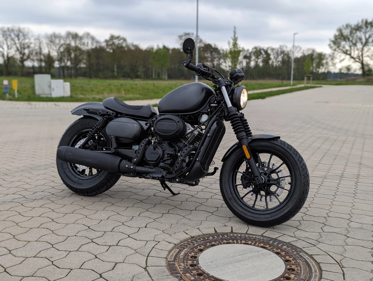 Hyosung GV125i Bobber Umbau 1 von Bike Tech Lohmann