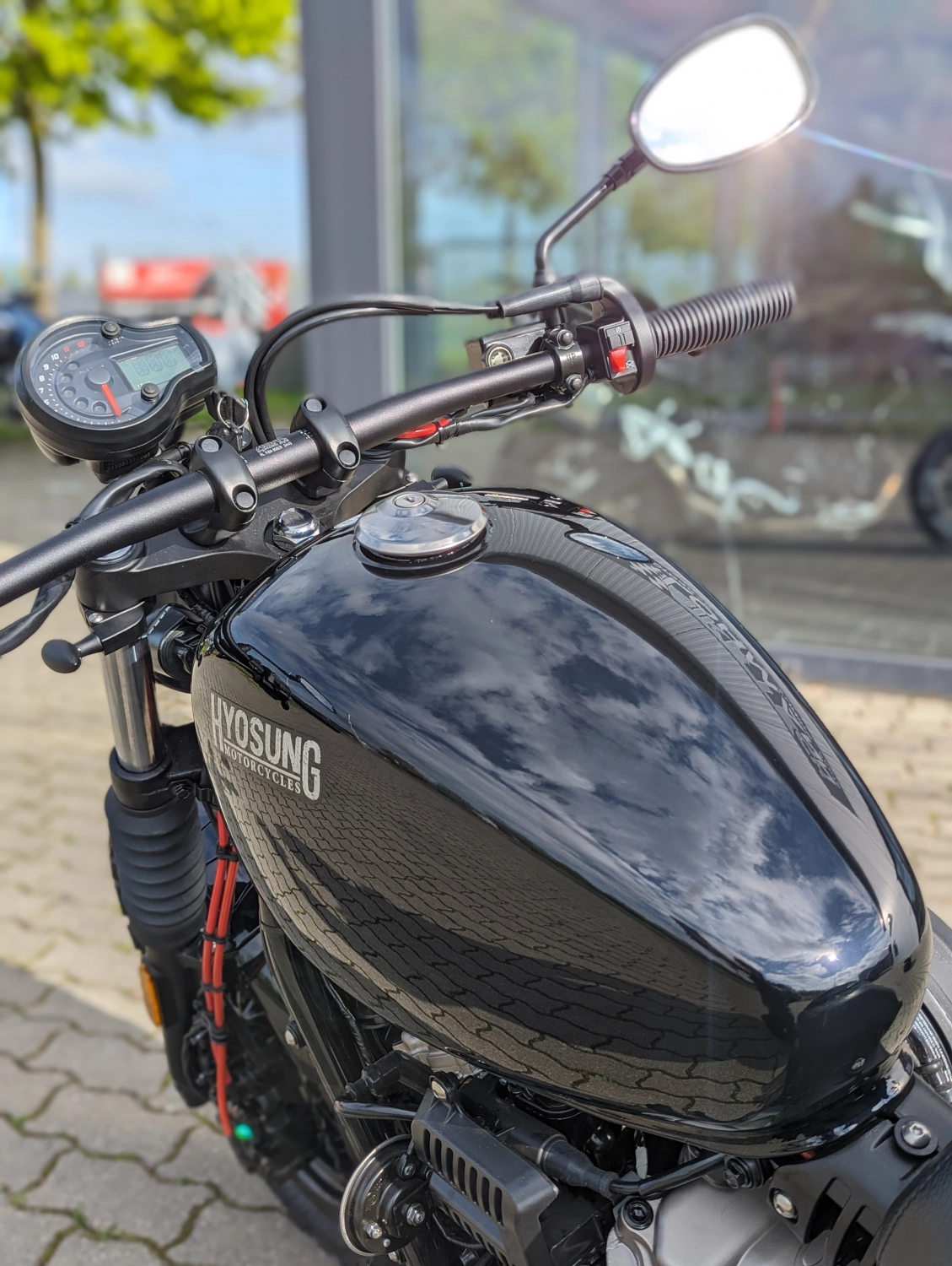 Hyosung GV125i Bobber Umbau 2 von Bike Tech Lohmann