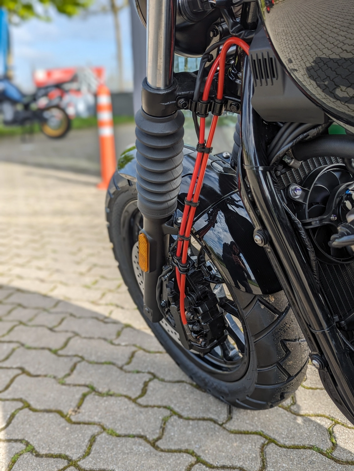 Hyosung GV125i Bobber Umbau 2 von Bike Tech Lohmann