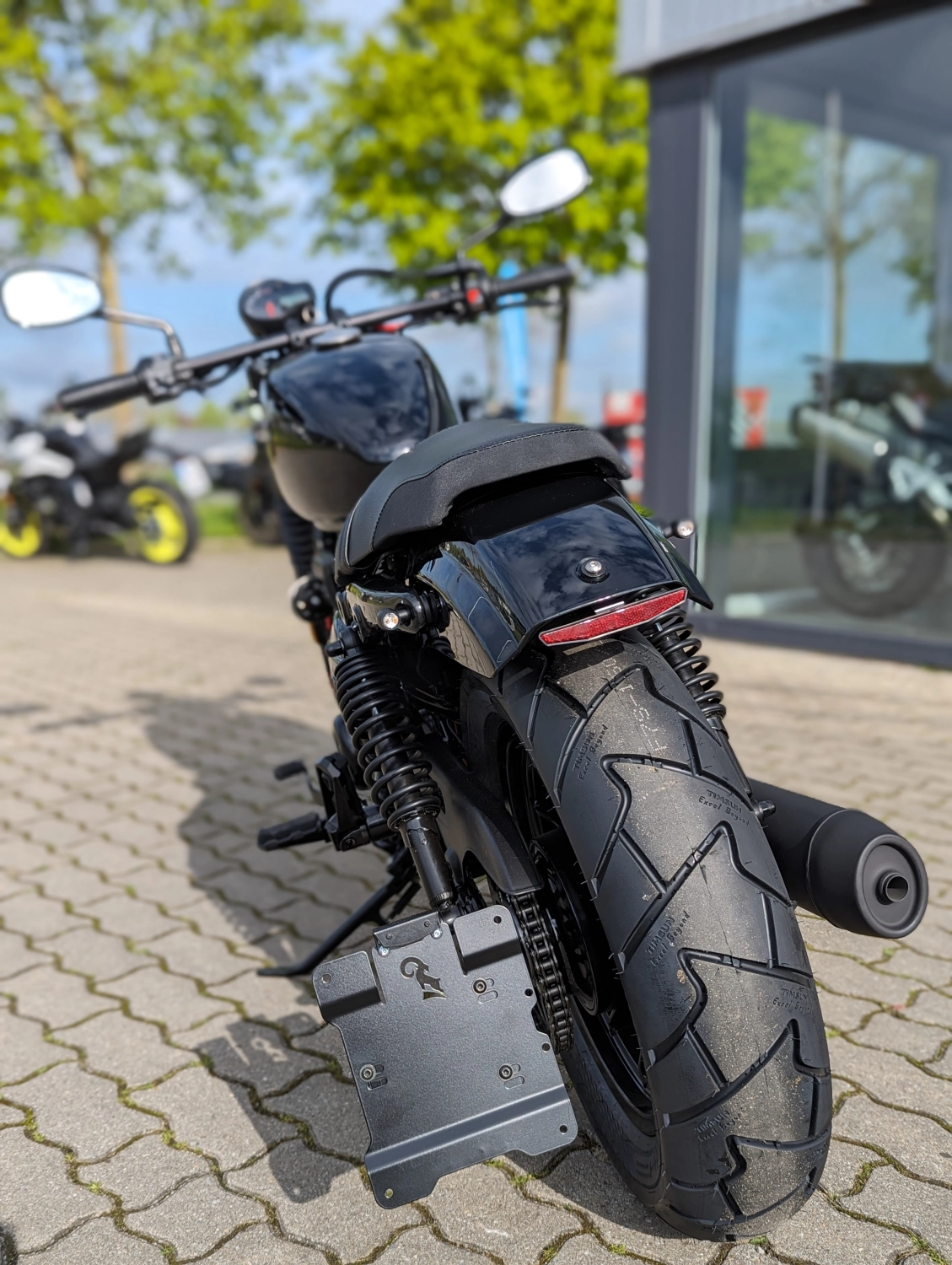 Hyosung GV125i Bobber Umbau 2 von Bike Tech Lohmann