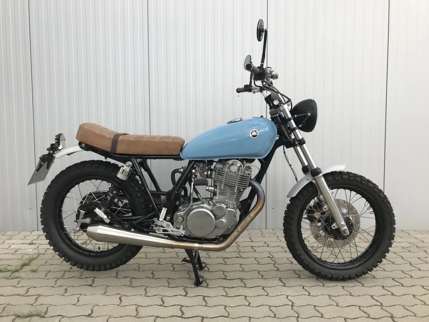 Yamaha SR400 Restauration und Neuaufbau von Bike Tech Lohmann