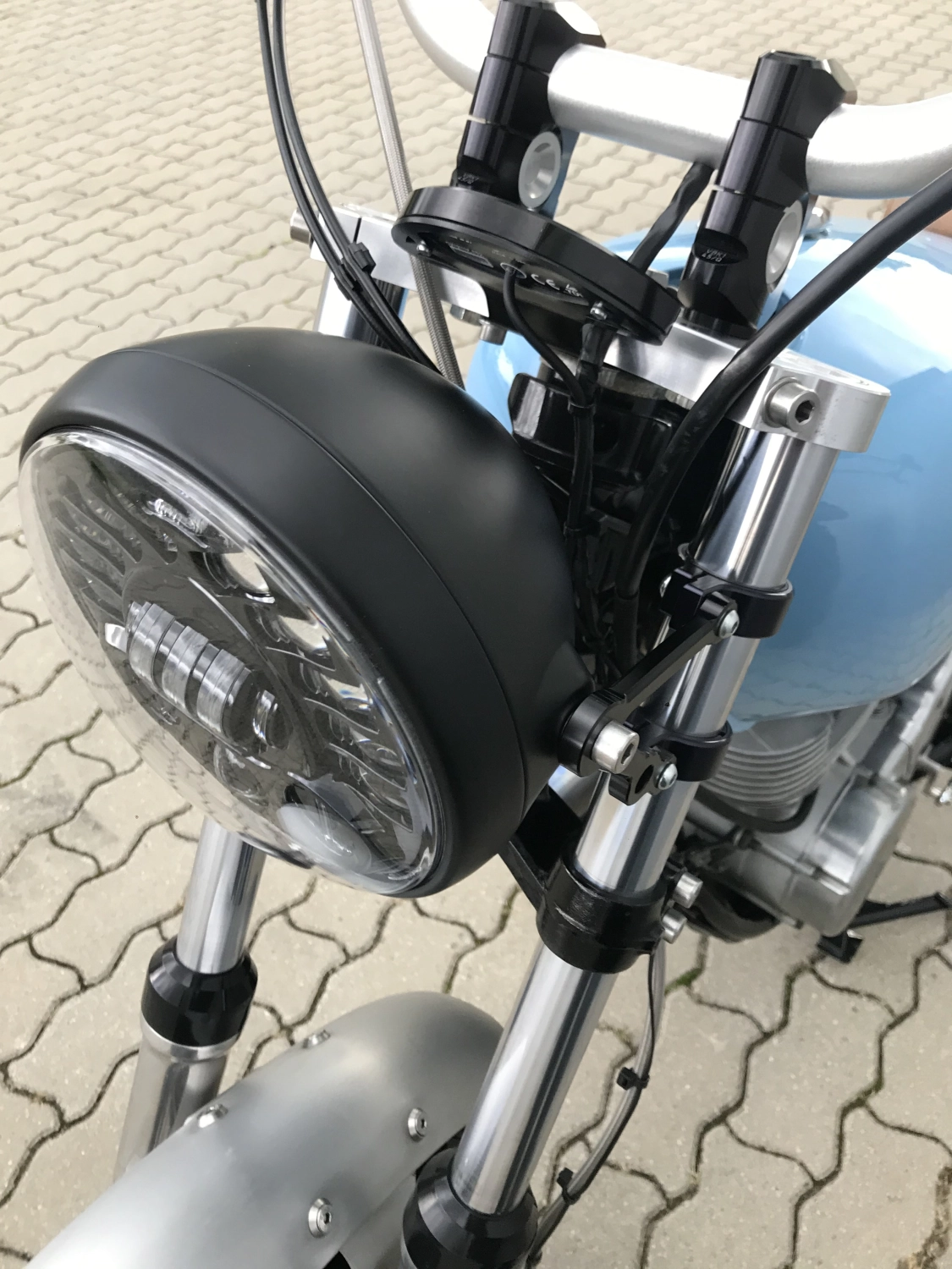 Yamaha SR400 Restauration und Neuaufbau von Bike Tech Lohmann